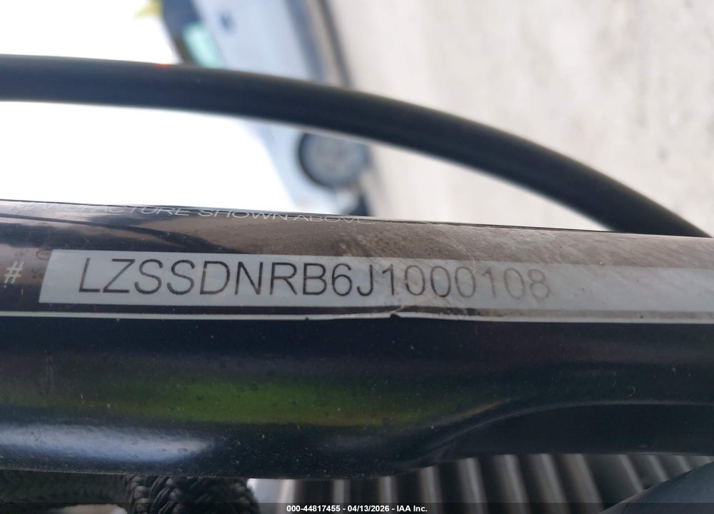 2018 ZONGSHEN SG250 VIN: LZSSDNRB6J1000108