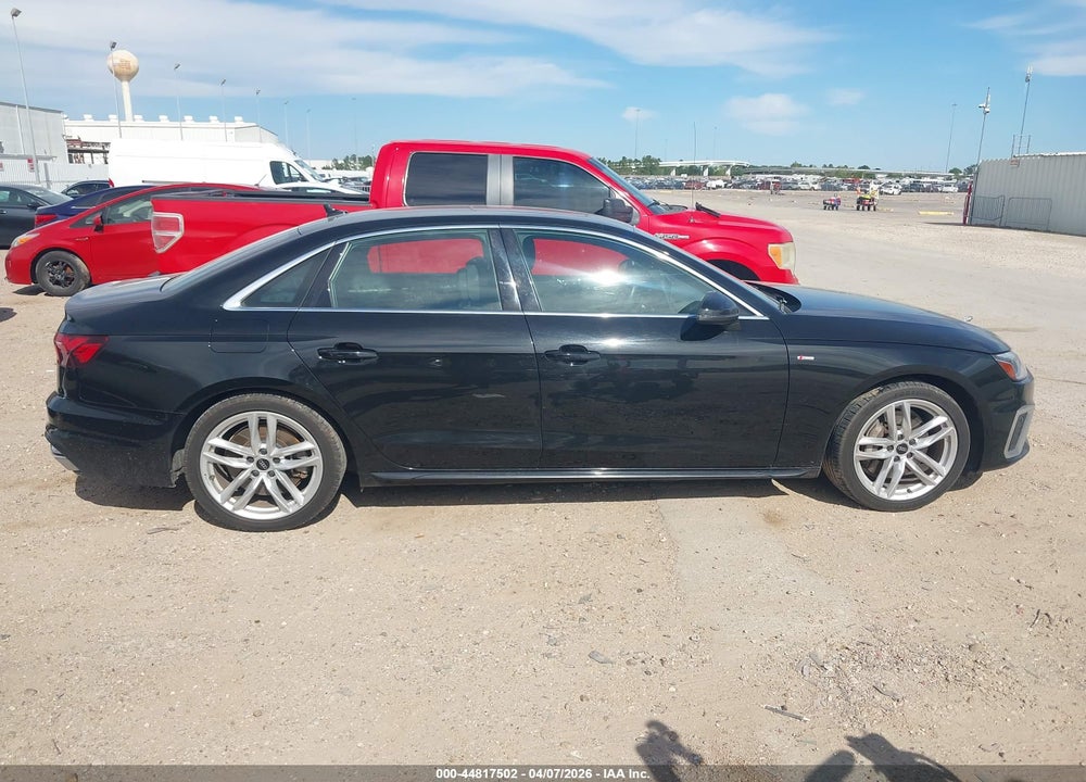 2024 AUDI A4 PREMIUM PLUS 45 TFSI S LINE QUATTRO S TRONIC VIN: WAUEAAF4XRN009949