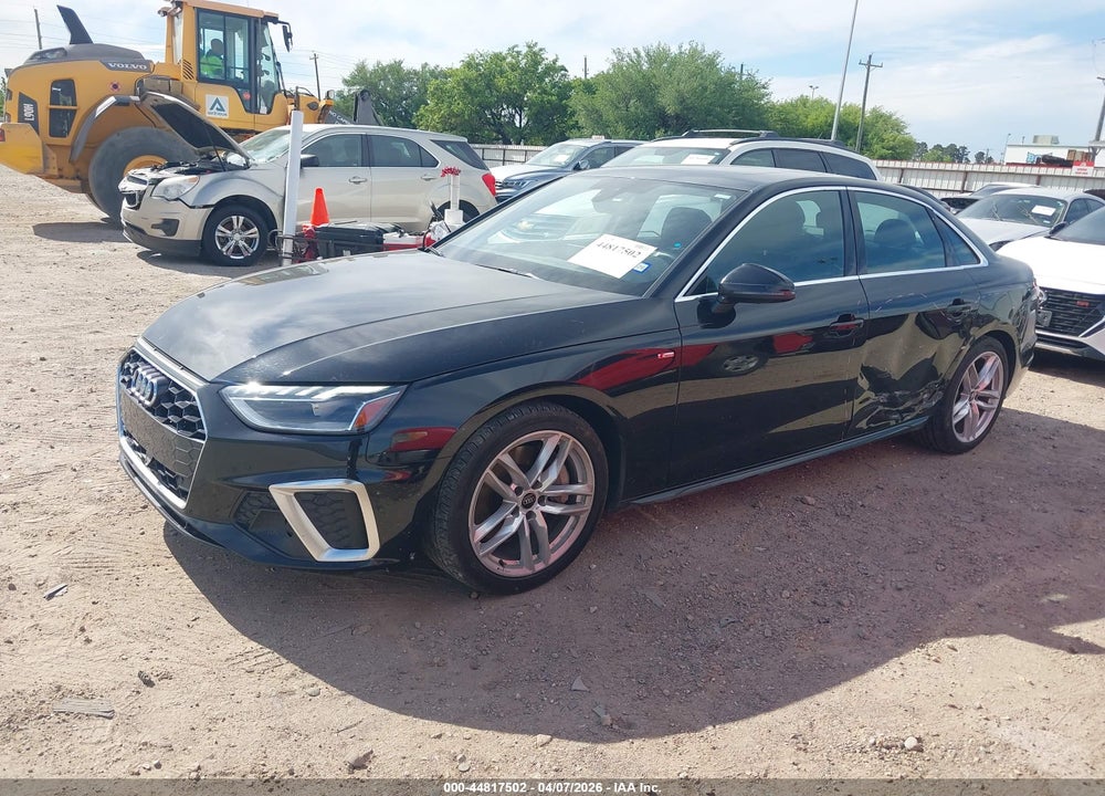 2024 AUDI A4 PREMIUM PLUS 45 TFSI S LINE QUATTRO S TRONIC VIN: WAUEAAF4XRN009949