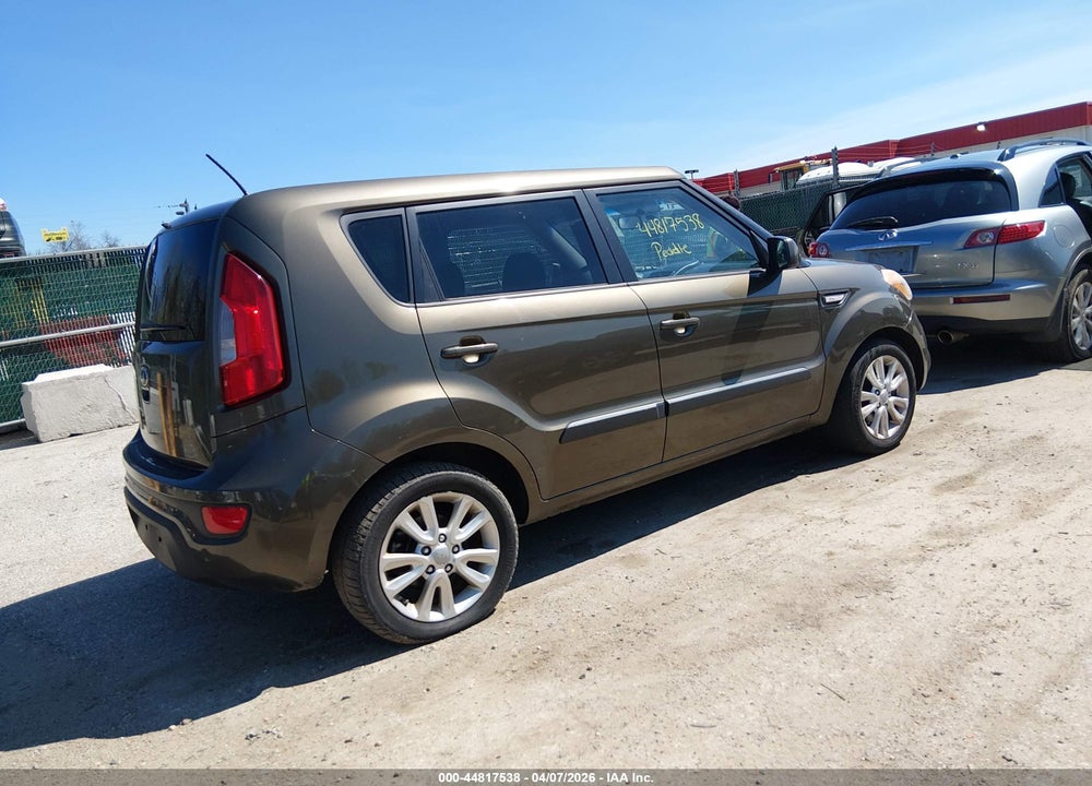 2013 KIA SOUL VIN: KNDJT2A59D7539134