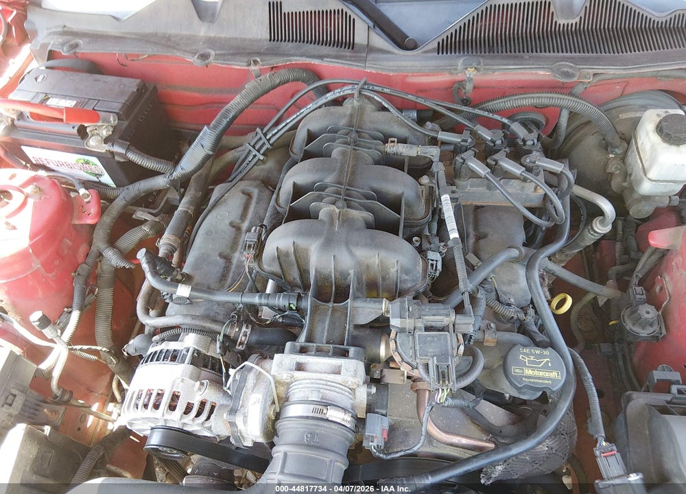 2010 FORD MUSTANG V6/V6 PREMIUM VIN: 1ZVBP8EN6A5124833