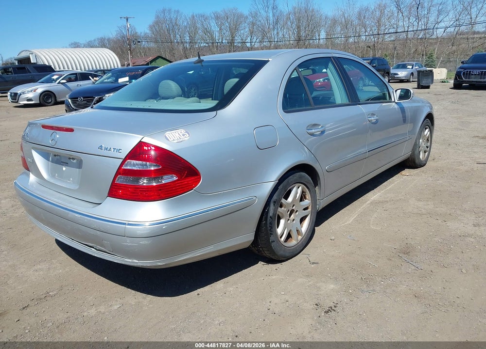 2004 MERCEDES-BENZ E 320 4MATIC VIN: WDBUF82J34X161684