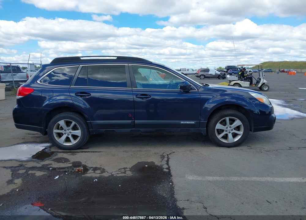 2013 SUBARU OUTBACK 2.5I PREMIUM VIN: 4S4BRBCC5D3210383