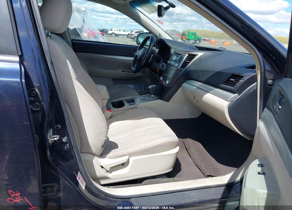 2013 SUBARU OUTBACK 2.5I PREMIUM VIN: 4S4BRBCC5D3210383