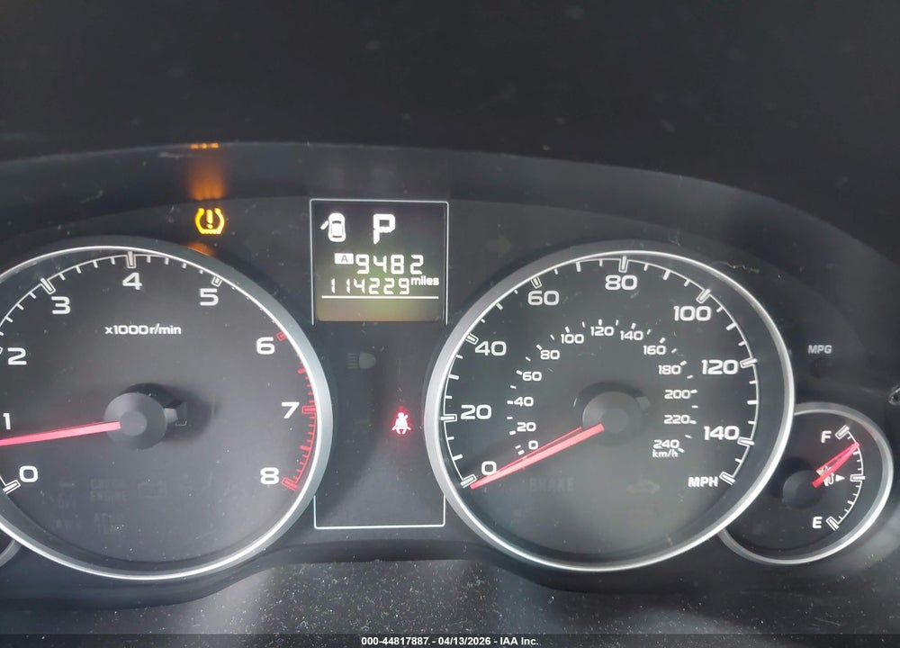 2013 SUBARU OUTBACK 2.5I PREMIUM VIN: 4S4BRBCC5D3210383