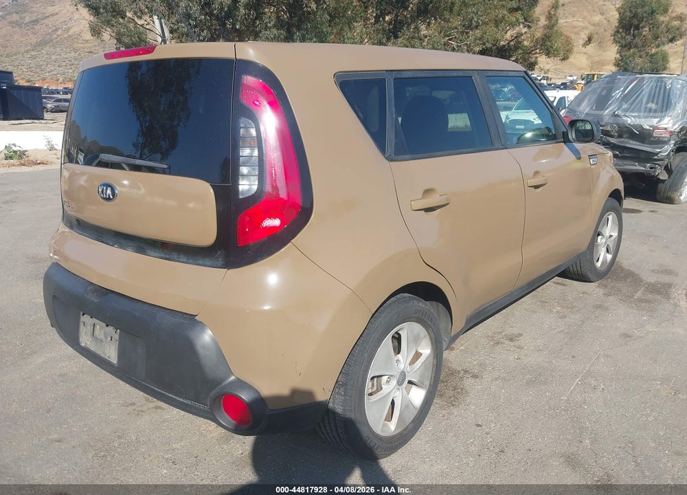 2016 KIA SOUL VIN: KNDJN2A27G7293740