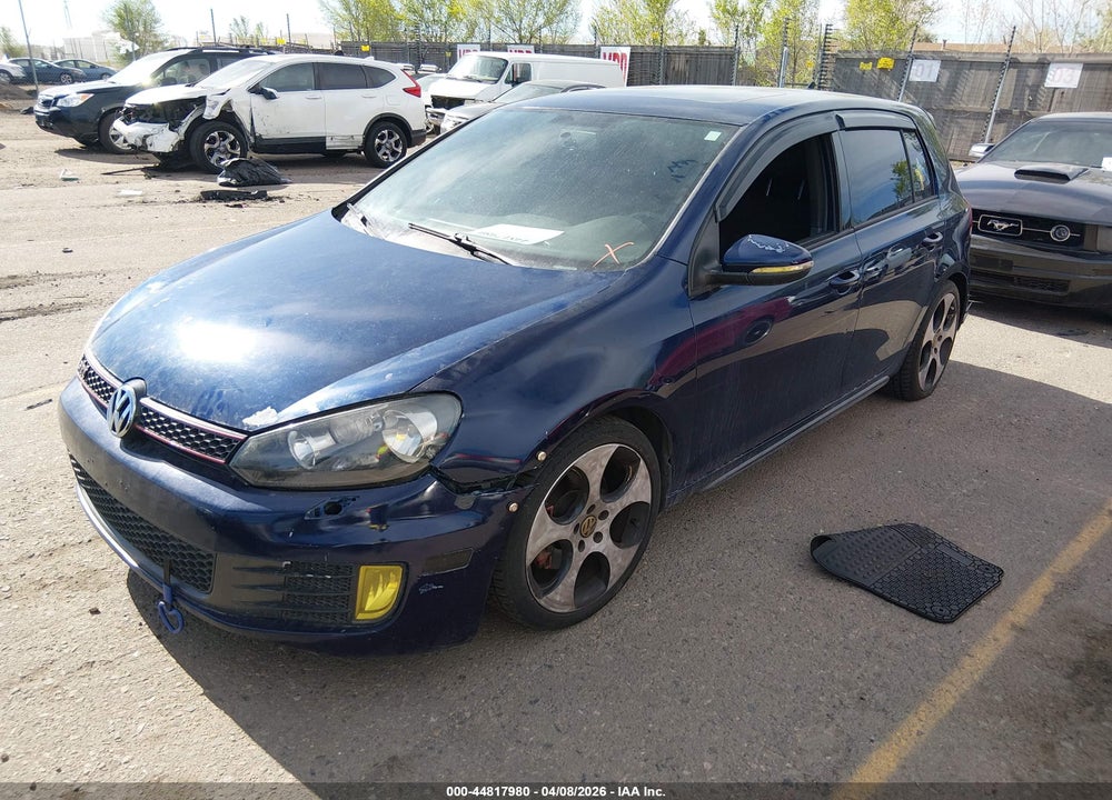 2011 VOLKSWAGEN GTI 4-DOOR VIN: WVWGV7AJ6BW154759