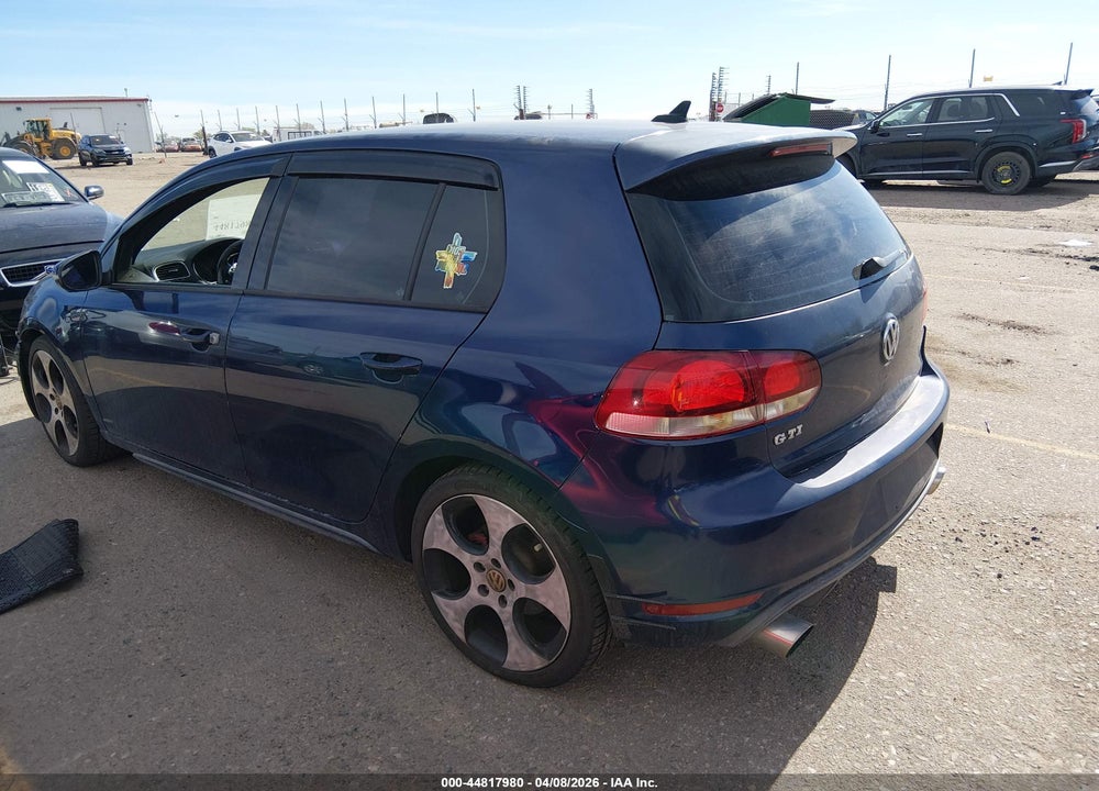 2011 VOLKSWAGEN GTI 4-DOOR VIN: WVWGV7AJ6BW154759