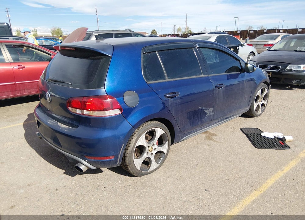 2011 VOLKSWAGEN GTI 4-DOOR VIN: WVWGV7AJ6BW154759