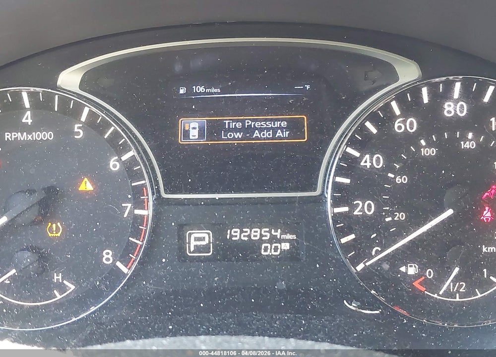 2014 NISSAN ALTIMA 2.5/2.5 S/2.5 SL/2.5 SV VIN: 1N4AL3AP5EC412466