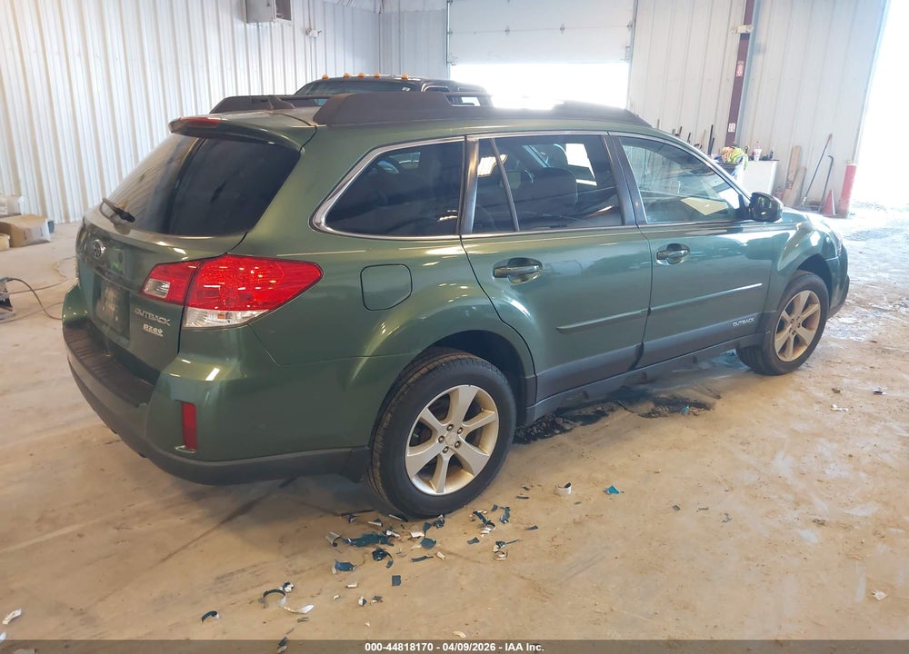 2014 SUBARU OUTBACK 2.5I PREMIUM VIN: 4S4BRBCC4E3309407