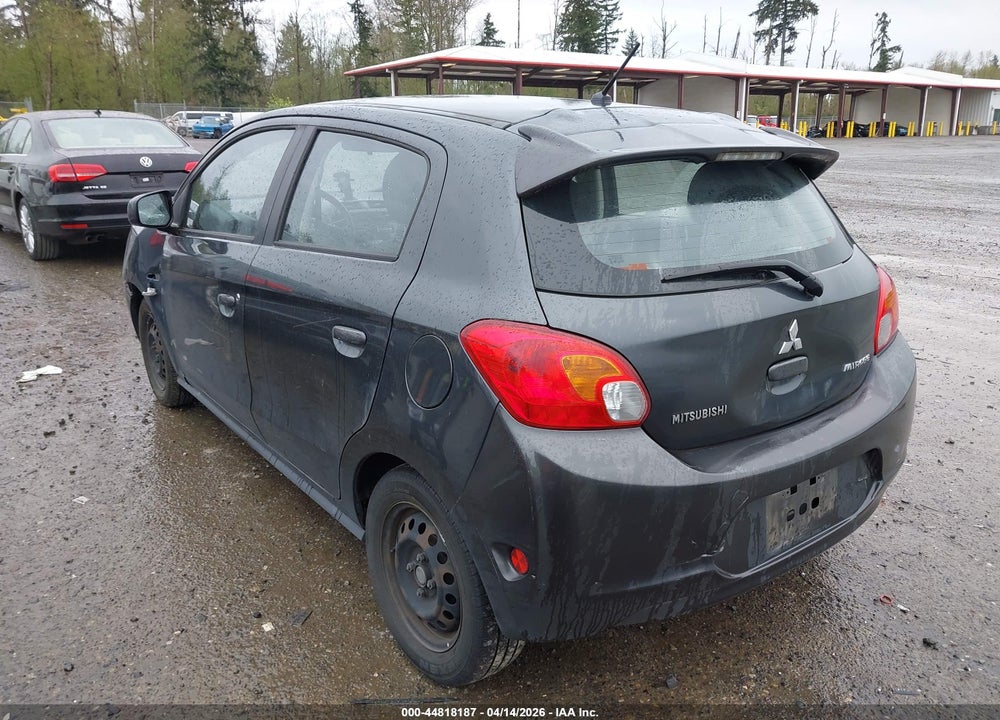 2015 MITSUBISHI MIRAGE DE/RF VIN: ML32A3HJ2FH004195