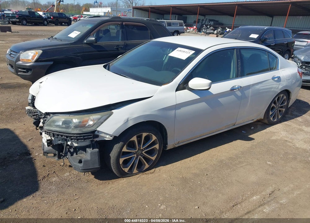 2013 HONDA ACCORD SPORT VIN: 1HGCR2F55DA165559