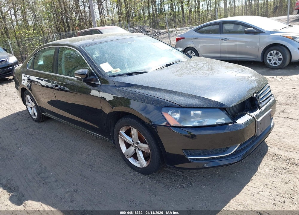 2014 VOLKSWAGEN PASSAT 1.8T SE VIN: 1VWBT7A38EC091085