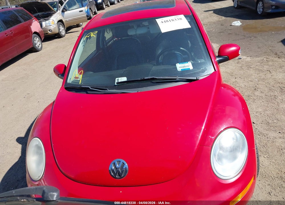 2008 VOLKSWAGEN NEW BEETLE S/SE VIN: 3VWRG31CX8M510116