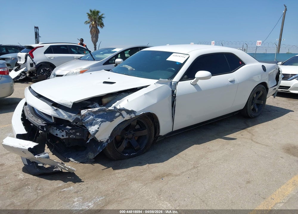 2014 DODGE CHALLENGER SXT VIN: 2C3CDYAGXEH208776