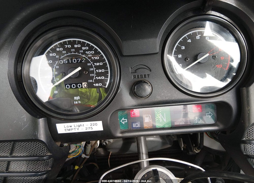 2002 BMW R1150 RT VIN: WB10499A32ZE85964