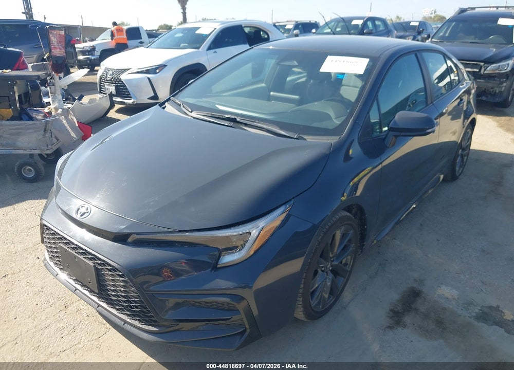 2025 TOYOTA COROLLA VIN: 5YFS4MCE3SP244438