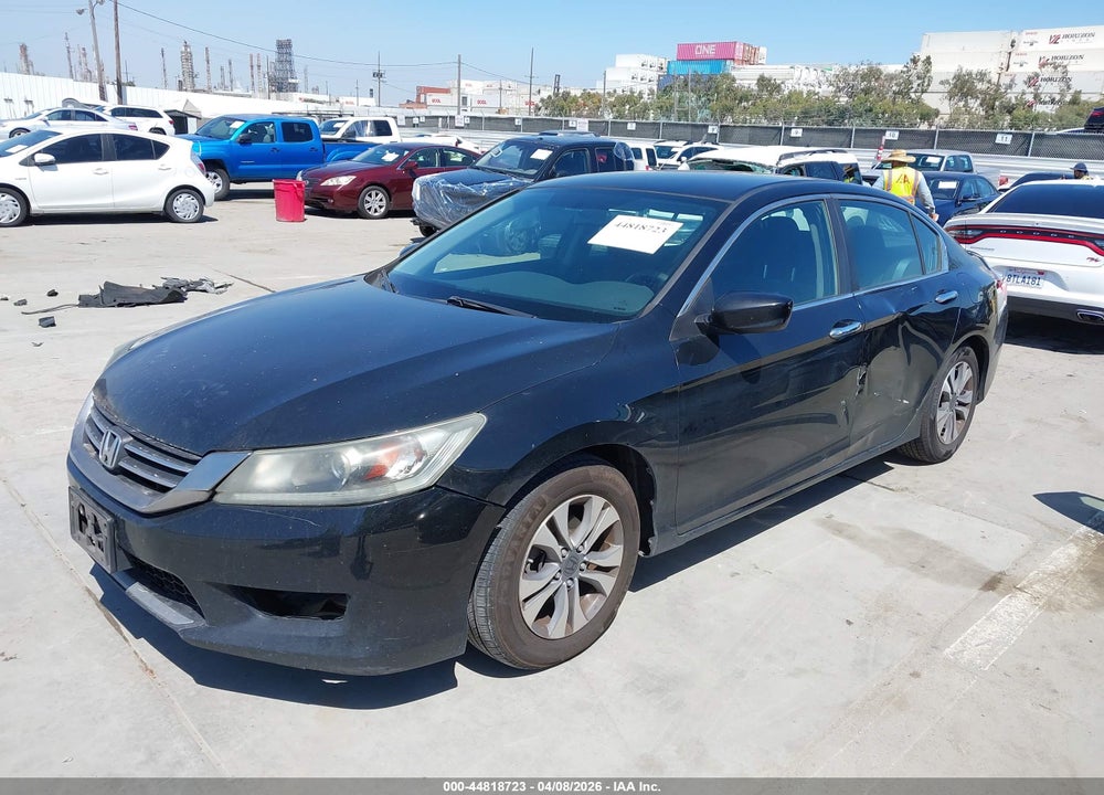 2013 HONDA ACCORD LX VIN: 1HGCR2F36DA204464