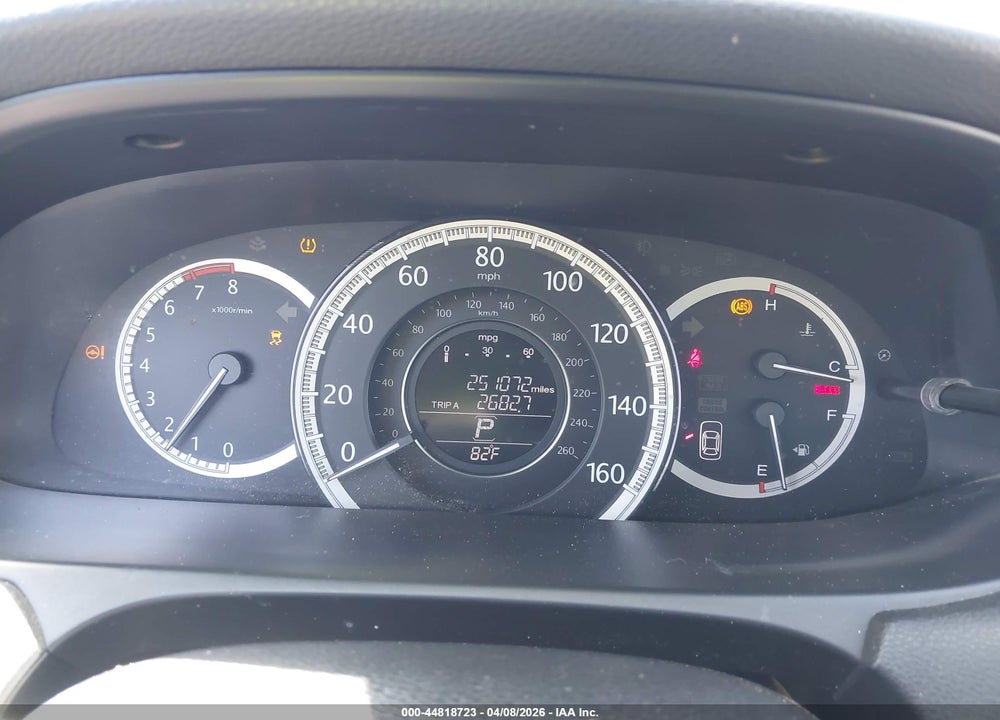 2013 HONDA ACCORD LX VIN: 1HGCR2F36DA204464
