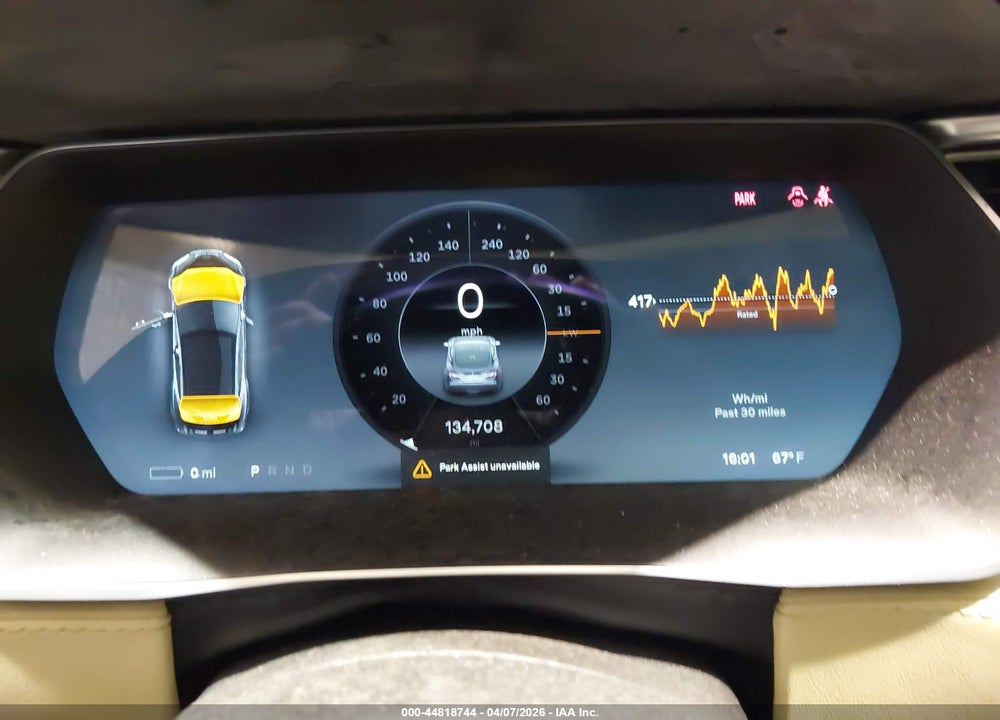 2014 TESLA MODEL S VIN: 5YJSA1S19EFP47915