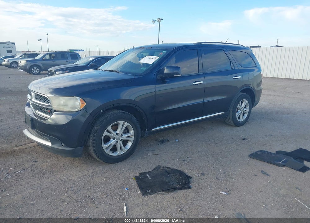 2013 DODGE DURANGO CREW VIN: 1C4RDHDG7DC666570