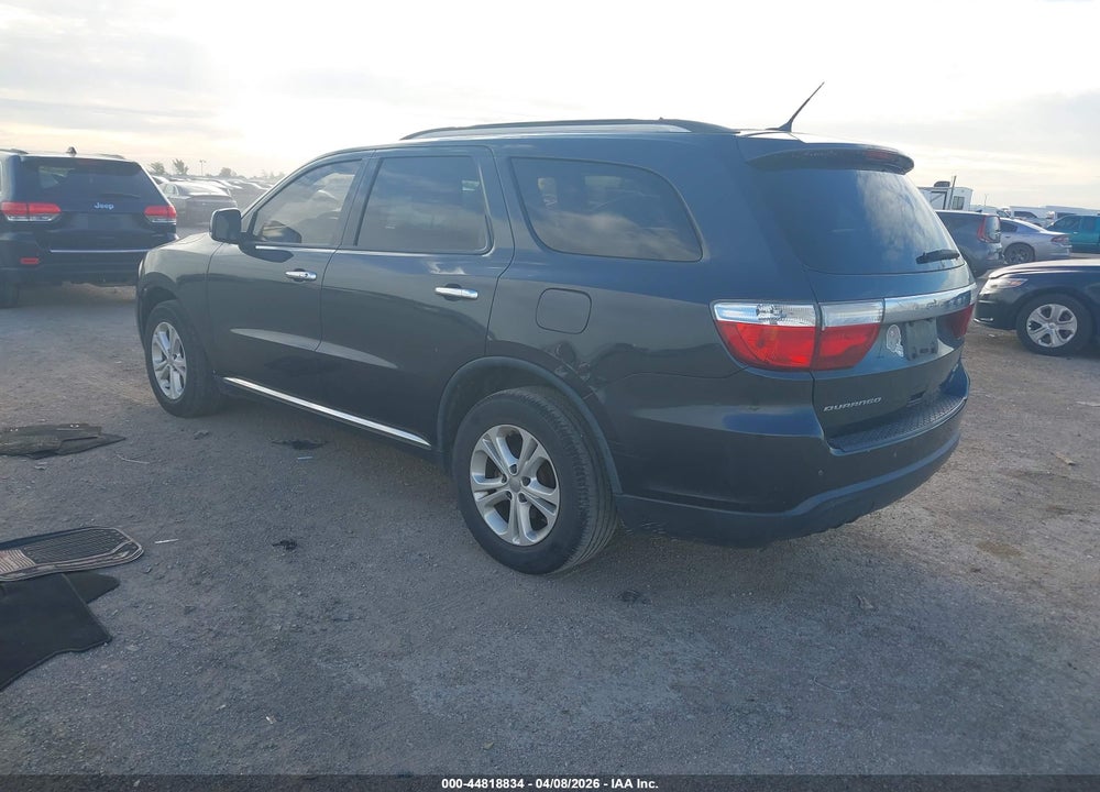 2013 DODGE DURANGO CREW VIN: 1C4RDHDG7DC666570