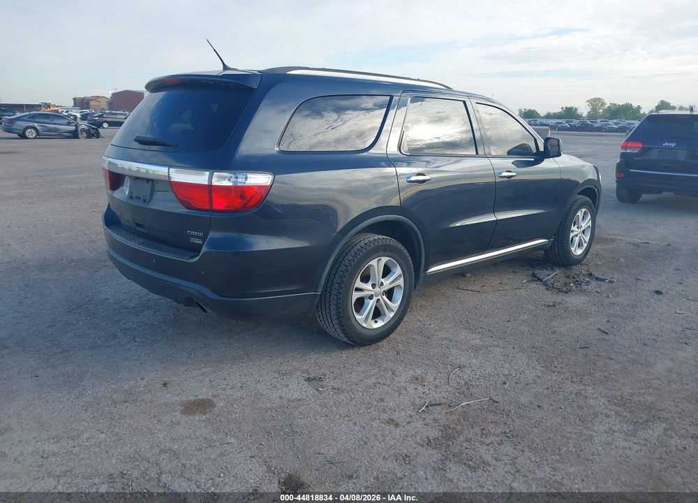 2013 DODGE DURANGO CREW VIN: 1C4RDHDG7DC666570