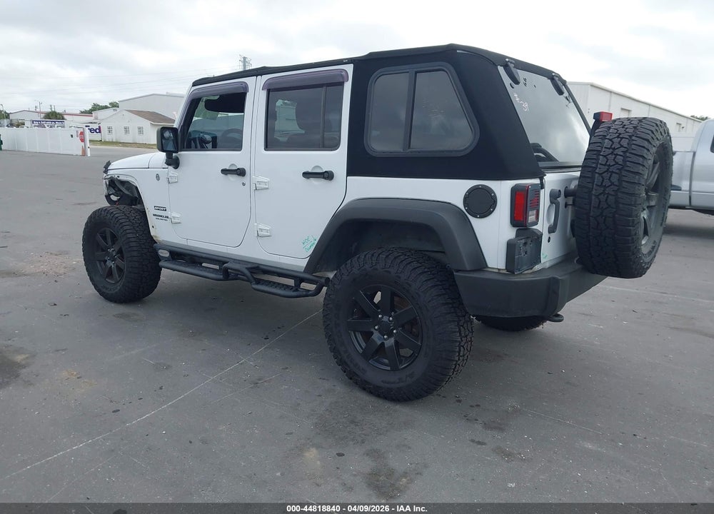 2012 JEEP WRANGLER UNLIMITED SPORT VIN: 1C4BJWDG2CL199362