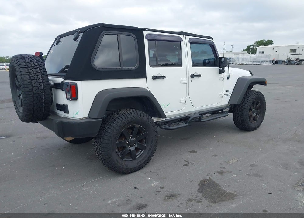 2012 JEEP WRANGLER UNLIMITED SPORT VIN: 1C4BJWDG2CL199362