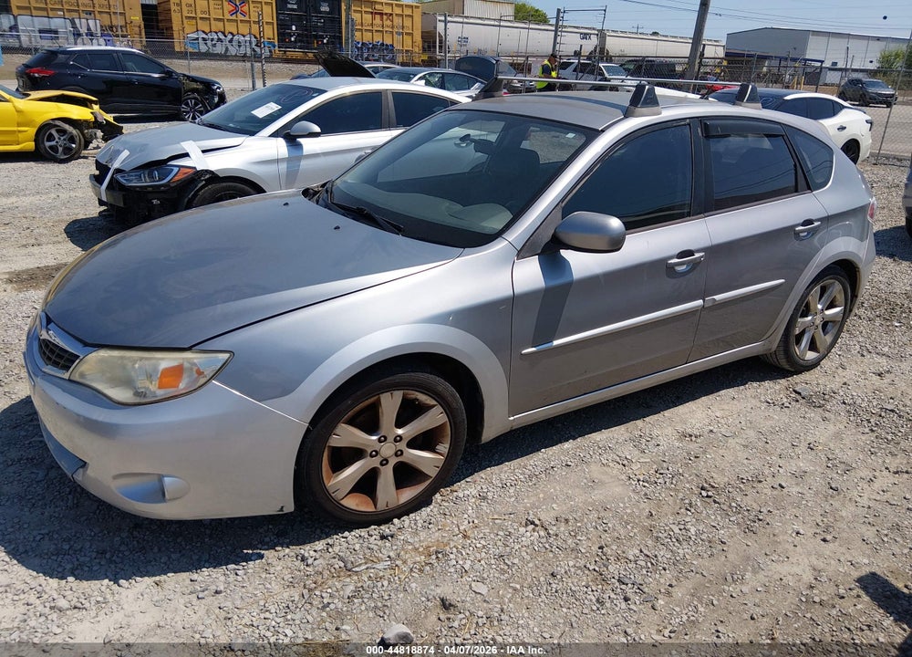 2008 SUBARU IMPREZA OUTBACK SPORT VIN: JF1GH63638H821610