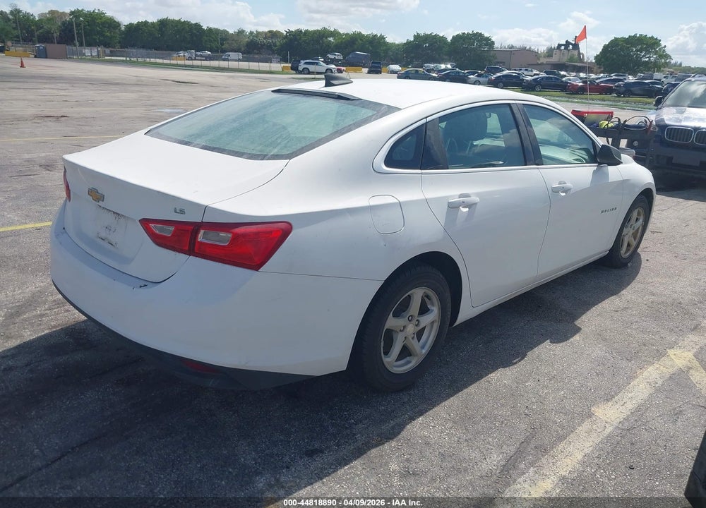 2016 CHEVROLET MALIBU 1FL VIN: 1G1ZC5ST6GF299271