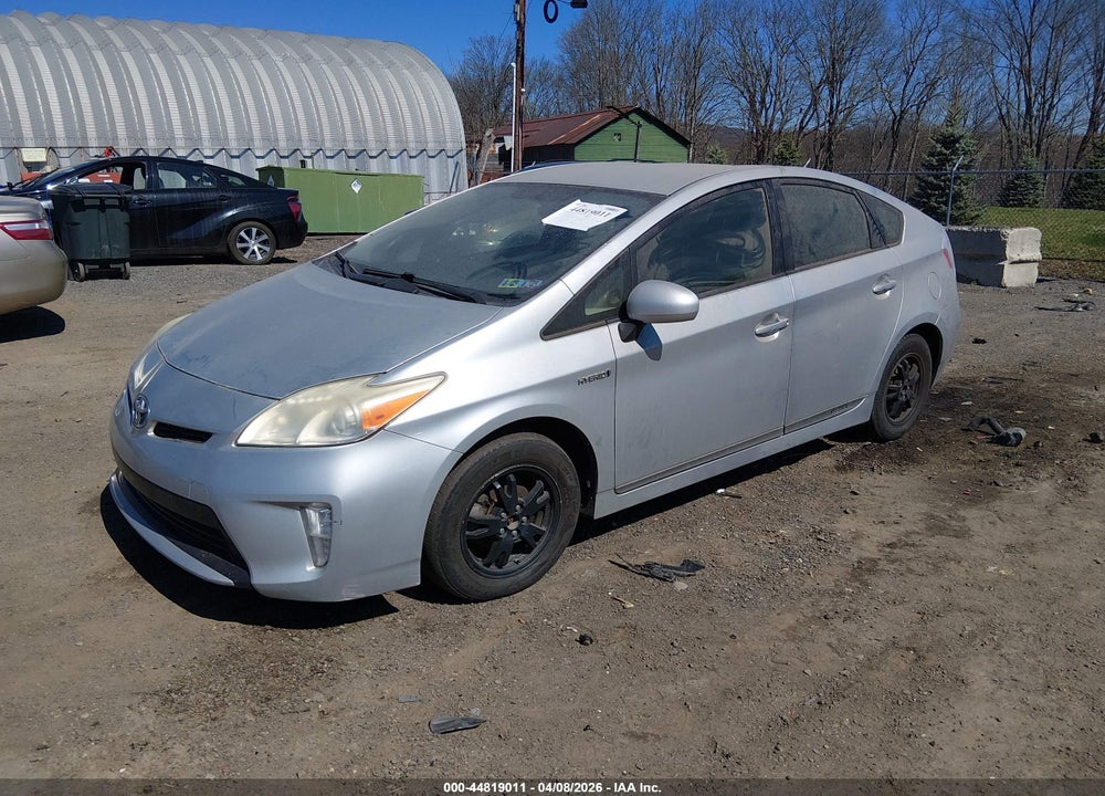 2012 TOYOTA PRIUS THREE VIN: JTDKN3DU0C5427680