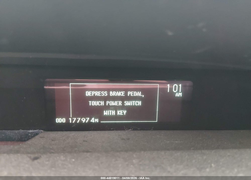 2012 TOYOTA PRIUS THREE VIN: JTDKN3DU0C5427680