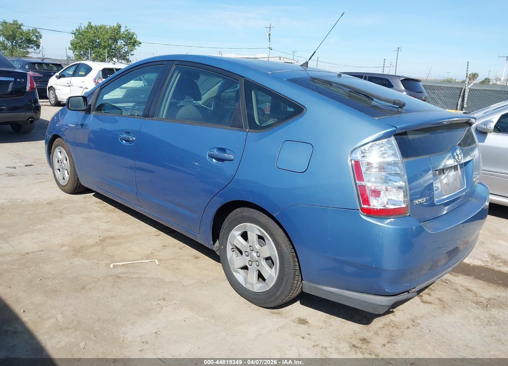 2007 TOYOTA PRIUS VIN: JTDKB20U777626292