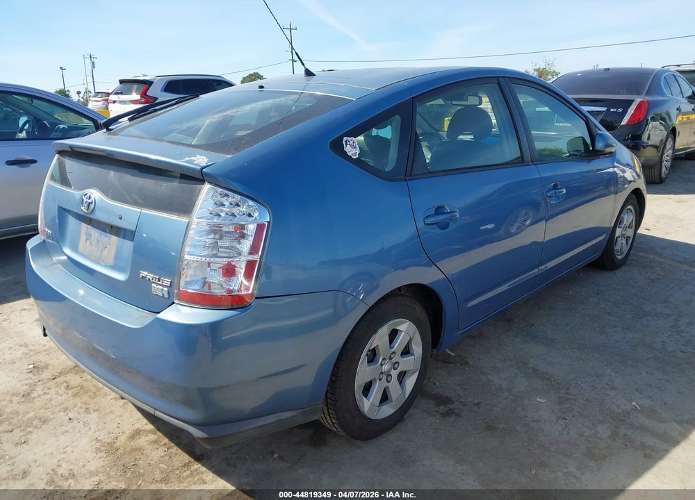 2007 TOYOTA PRIUS VIN: JTDKB20U777626292