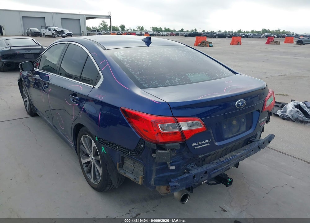 2017 SUBARU LEGACY 2.5I LIMITED VIN: 4S3BNAN69H3016589