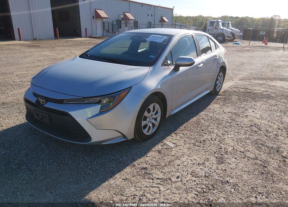 2025 TOYOTA COROLLA LE VIN: 5YFB4MDE5SP238476
