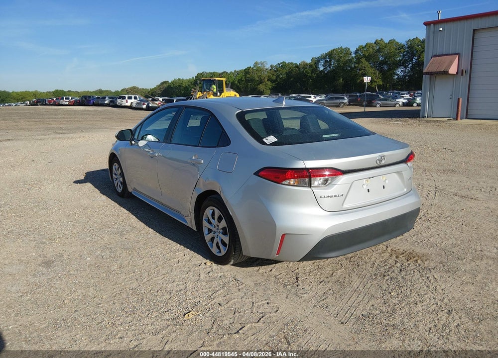 2025 TOYOTA COROLLA LE VIN: 5YFB4MDE5SP238476