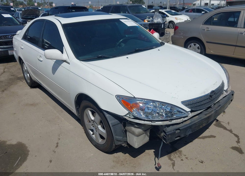 2003 TOYOTA CAMRY SE VIN: 4T1BE32K83U167144