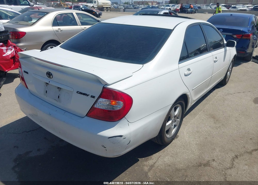 2003 TOYOTA CAMRY SE VIN: 4T1BE32K83U167144