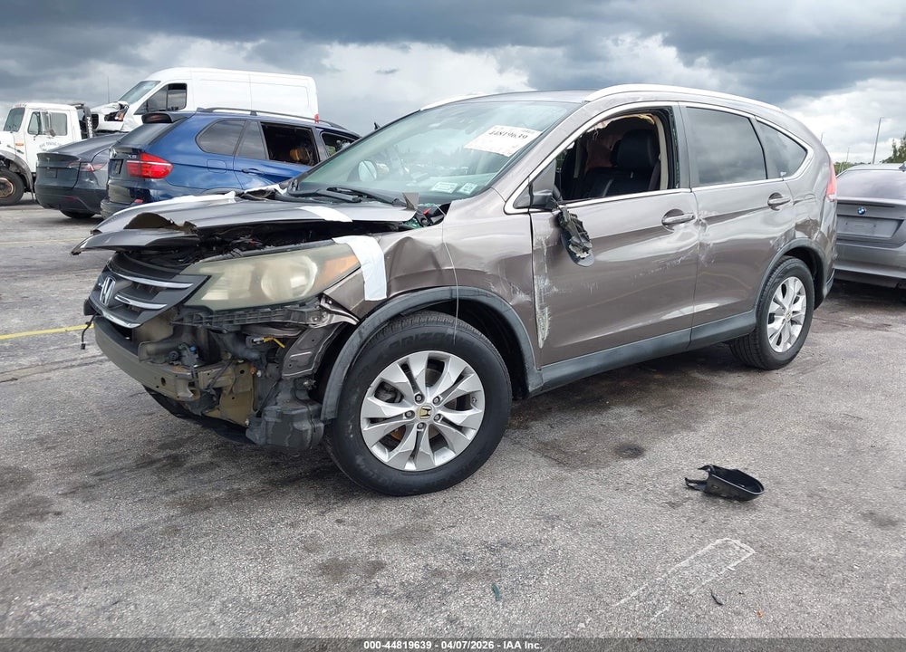 2012 HONDA CR-V EX-L VIN: 5J6RM4H76CL047812