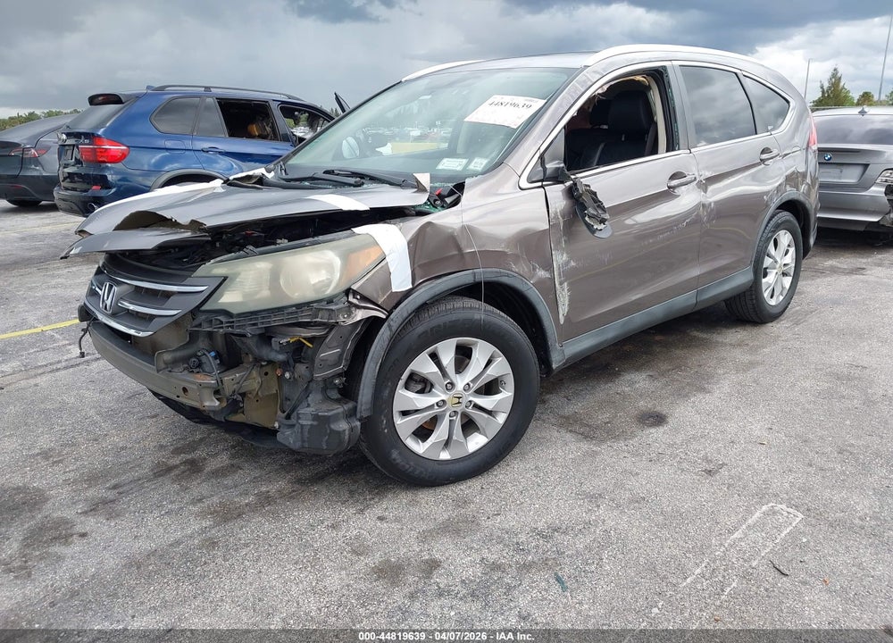 2012 HONDA CR-V EX-L VIN: 5J6RM4H76CL047812