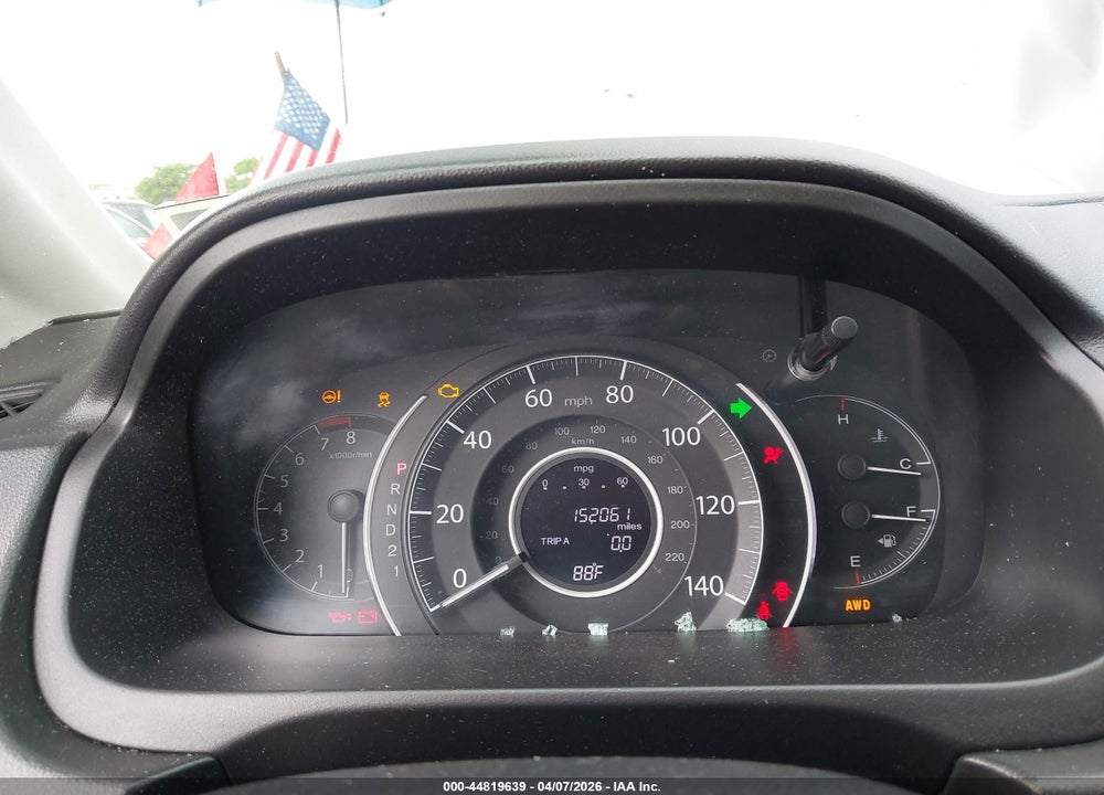 2012 HONDA CR-V EX-L VIN: 5J6RM4H76CL047812