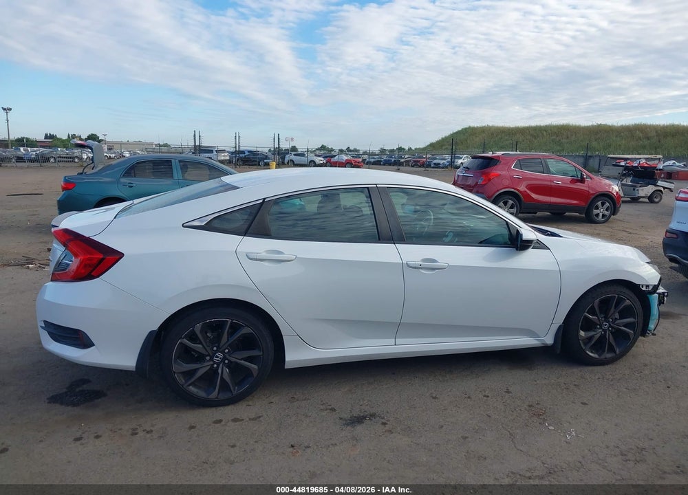 2019 HONDA CIVIC SPORT VIN: 19XFC2F88KE201018