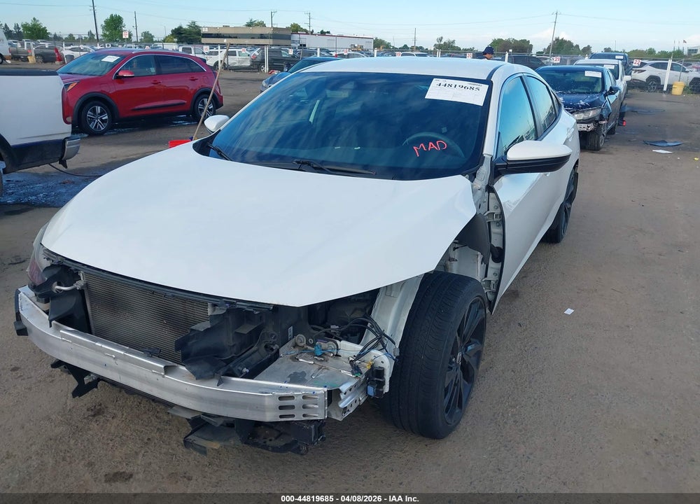 2019 HONDA CIVIC SPORT VIN: 19XFC2F88KE201018