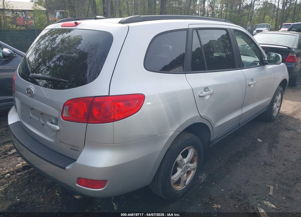 2008 HYUNDAI SANTA FE GLS VIN: 5NMSG73D68H135832