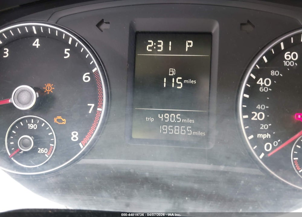 2014 VOLKSWAGEN PASSAT 1.8T WOLFSBURG EDITION VIN: 1VWAT7A39EC028993
