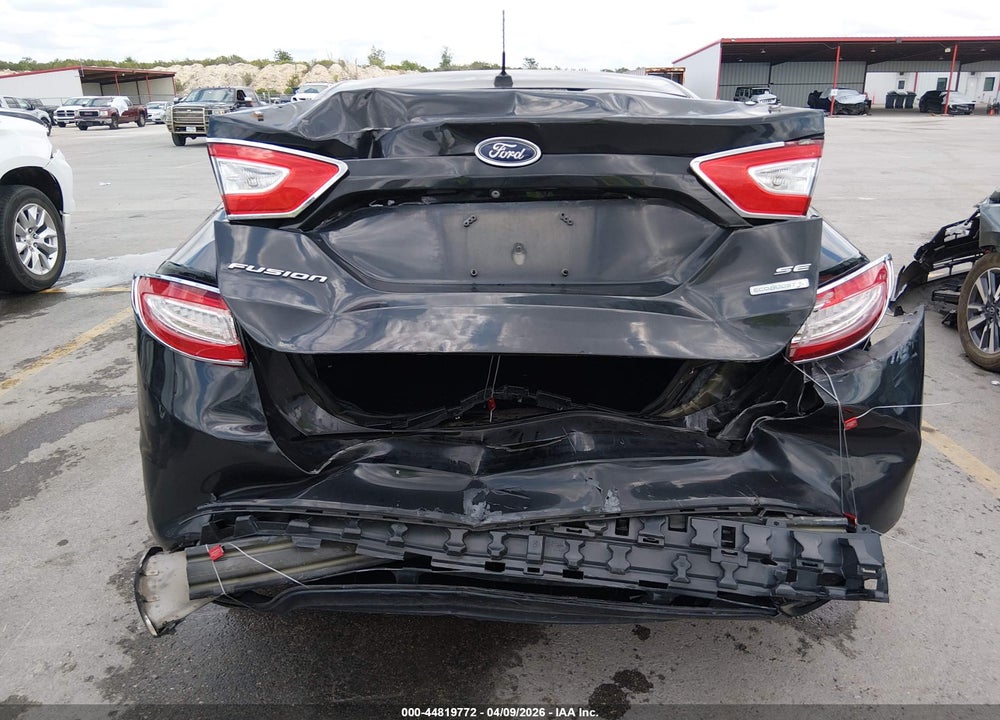 2015 FORD FUSION SE VIN: 3FA6P0H9XFR239756