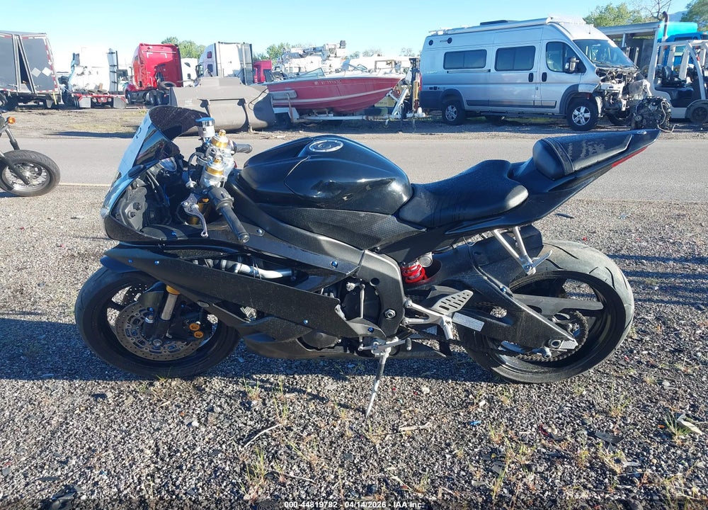 2007 YAMAHA YZFR6 L VIN: JYARJ12E97A015616